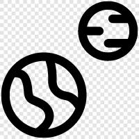 earth and mars planet, earth and mars moon, earth and mars icon svg