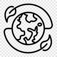 earth, planet, world, environment icon svg