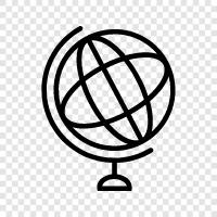 Earth, Universe, Globe icon svg