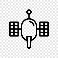 Erde, Satellitenbilder, Satellitendaten, Satellitenkarten symbol