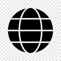 Earth, Globe, World, Solar System icon svg