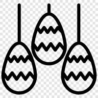 Easter Bunny, Egg Hunt, Chocolate, Bunnies icon svg