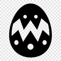 Easter, eggs, candy, treats icon svg