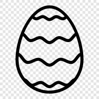 Easter, egg, eggs, chocolate icon svg