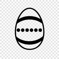 Easter, eggs, chocolate, bunny icon svg