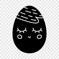 Easter, Eggs, Basket, Gifts icon svg