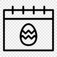 Easter, Christianity, religion, holiday icon svg