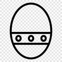 Easter egg hunt, Easter eggs, Easter baskets, Easter Egg icon svg