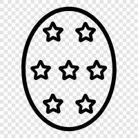 easter eggs, Easter baskets, Easter eggs hunt, Easter egg hunt games icon svg