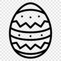 Paskalya yumurtaları, Paskalya sepetleri, Şekerli Paskalya sepetleri, Şekerli Paskalya yumurtaları ikon svg