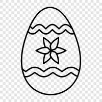 Easter Eggs, Easter Basket, Easter Egg Hunt, Easter Egg Hunt Games icon svg