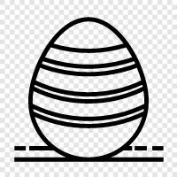 Easter, eggs, candy, chocolate icon svg