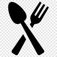 Esswaren, Essen, Gastronomie, Gourmet symbol