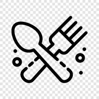 eating utensils, dinnerware, dinner, eating icon svg