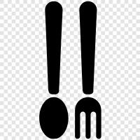 eating utensils, eating, utensil, silverware icon svg