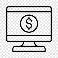 eBanking, online banking, online banking services, online banking products icon svg