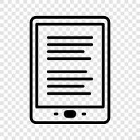 ebook readers, ebook reader reviews, ebook reader software, ebook reader apps icon svg