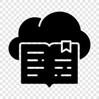 ebook server, ereader, ereader software, ebook reader icon svg