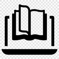 ebooks, ereader, ereader, digital icon svg