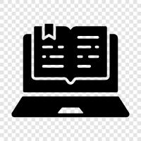 eBooks, Kindle, Reading, Books icon svg