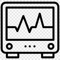 ecg, heart, electrocardiogram, heart attack icon svg