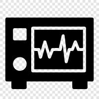ECG, heart, heart disease, heart rhythm icon svg