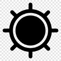 eclipse, moon, planets, astronomy icon svg