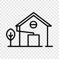 ecofriendly home, green building, sustainable living, green home ideas icon svg