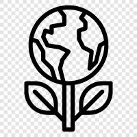 ecology, environment, sustainable living, earth day icon svg