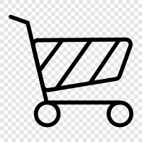eCommerce, online shopping, online store, online shopping cart icon svg
