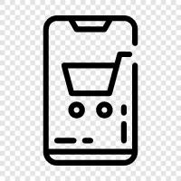 ecommerce, shopping, online, virtual icon svg