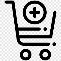 eCommerce, online shopping, online shopping carts, online shopping software icon svg