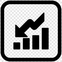 economic, financial, stock, market icon svg