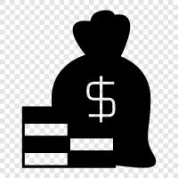 economics, investment, stocks, bonds icon svg