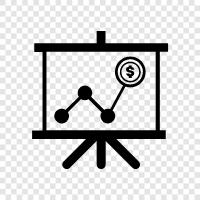 economics, investments, stocks, bonds icon svg