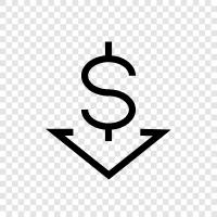 economy, financial, currency, spending icon svg