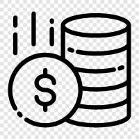 economy, investment, taxes, stocks icon svg