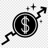 economy, currency, investing, gold icon svg