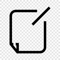 Editor, Text, Textbearbeitung, Bearbeitungssoftware symbol