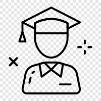 education, learning, school, student loan icon svg