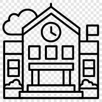 education, children, schools, classes icon svg