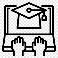 education, university, student, degrees icon svg