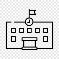 Образование, преподавание, школьные принадлежности, домашняя работа Значок svg