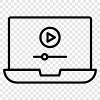 Educational Video, Instructional Video, Howto Video, Training Video icon svg