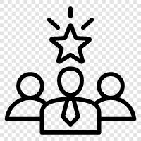 effective, successful, effective leadership, effective management icon svg