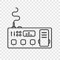 Effects Pedal, Wah Wah Pedal, Guitar Pedal icon svg