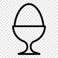 egg cups, egg cups for baking, egg cups for omelets, Egg Cup icon svg