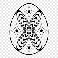 egg, eggs, hatching, Easter icon svg