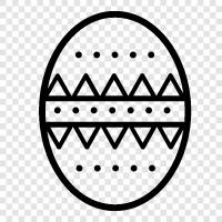 egg, Easter, eggs, chocolate icon svg