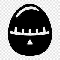 Egg timer, egg timer app, egg timer timer, egg timer for eggs icon svg